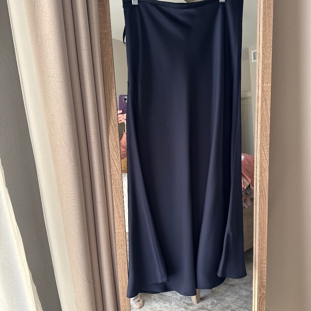 Satin antoni melani skirt